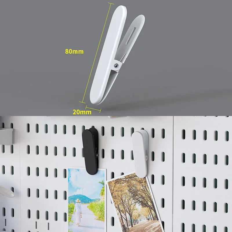 INS Style Punch-free Hole Board Wall Shelf Hooks Self-adhesive Desk Vertical Rack Accessories Hook Wall Decoration Organizer