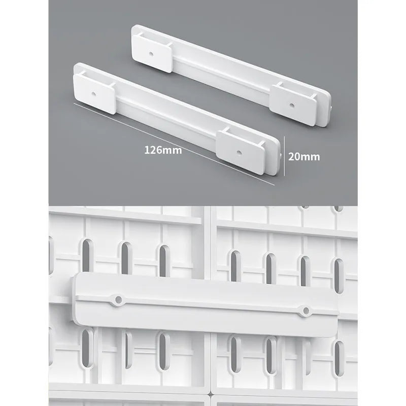 INS Style Punch-free Hole Board Wall Shelf Hooks Self-adhesive Desk Vertical Rack Accessories Hook Wall Decoration Organizer