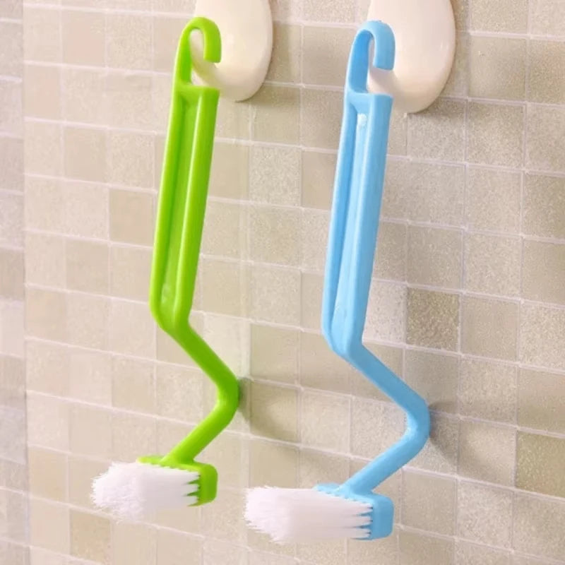 Curved Toilet Long Handle Household Toilet Brush Extended Cleaning Brush Dead Angle Curved Inner Brush Deep Cleaning Tools