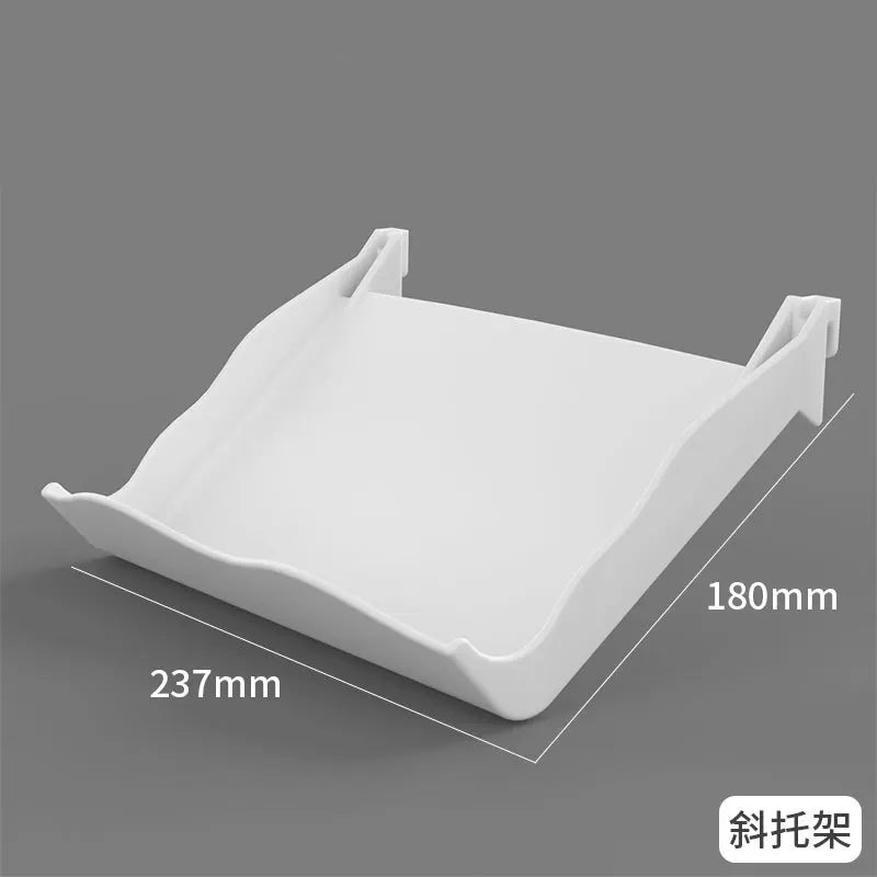 INS Style Punch-free Hole Board Wall Shelf Hooks Self-adhesive Desk Vertical Rack Accessories Hook Wall Decoration Organizer