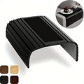 Couch Cup Holder Bamboo Wood Sofa Armrest Tray Foldable Sofa Cup Holder Anti-Slip Couch Arm Cup Holder Sofa Side Storage Tray