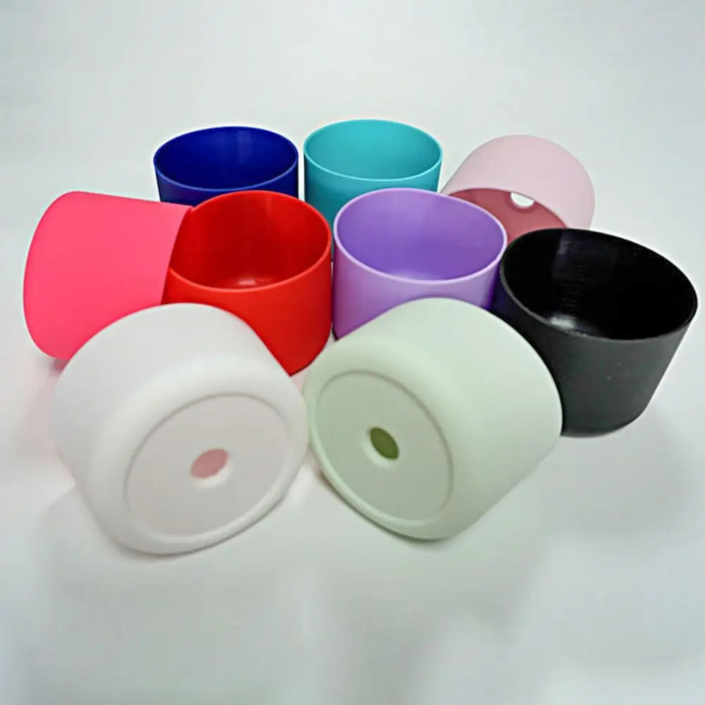 1Pcs Durable Anti-Slip Silicone Boot Colorful Protective Bottle Bottom Base Soft Cup Sleeve for Owala 24oz 32oz 40oz
