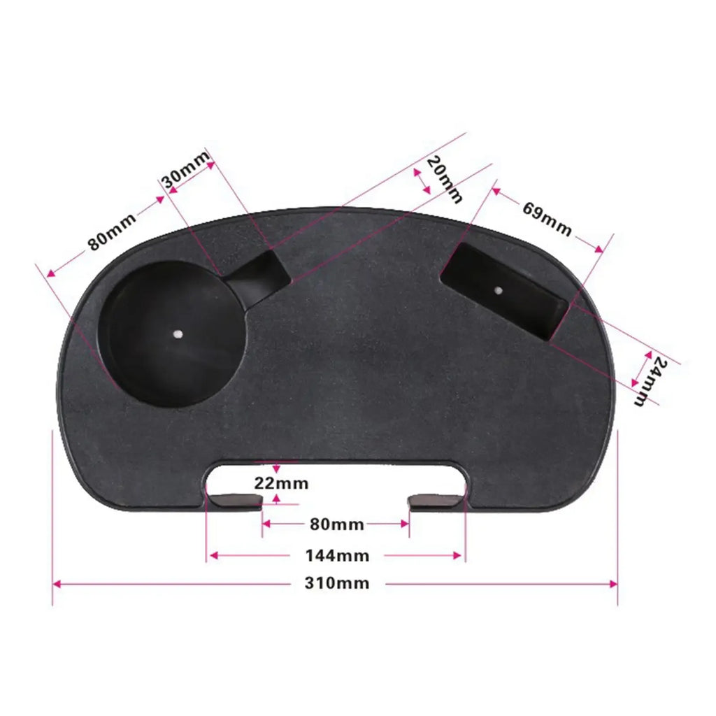 Plastic Universal Chair Cup Holder Snack Tray for Leisure Chair Garden Recliner Sun Lounger Clip Side Table（Excluding Chairs）