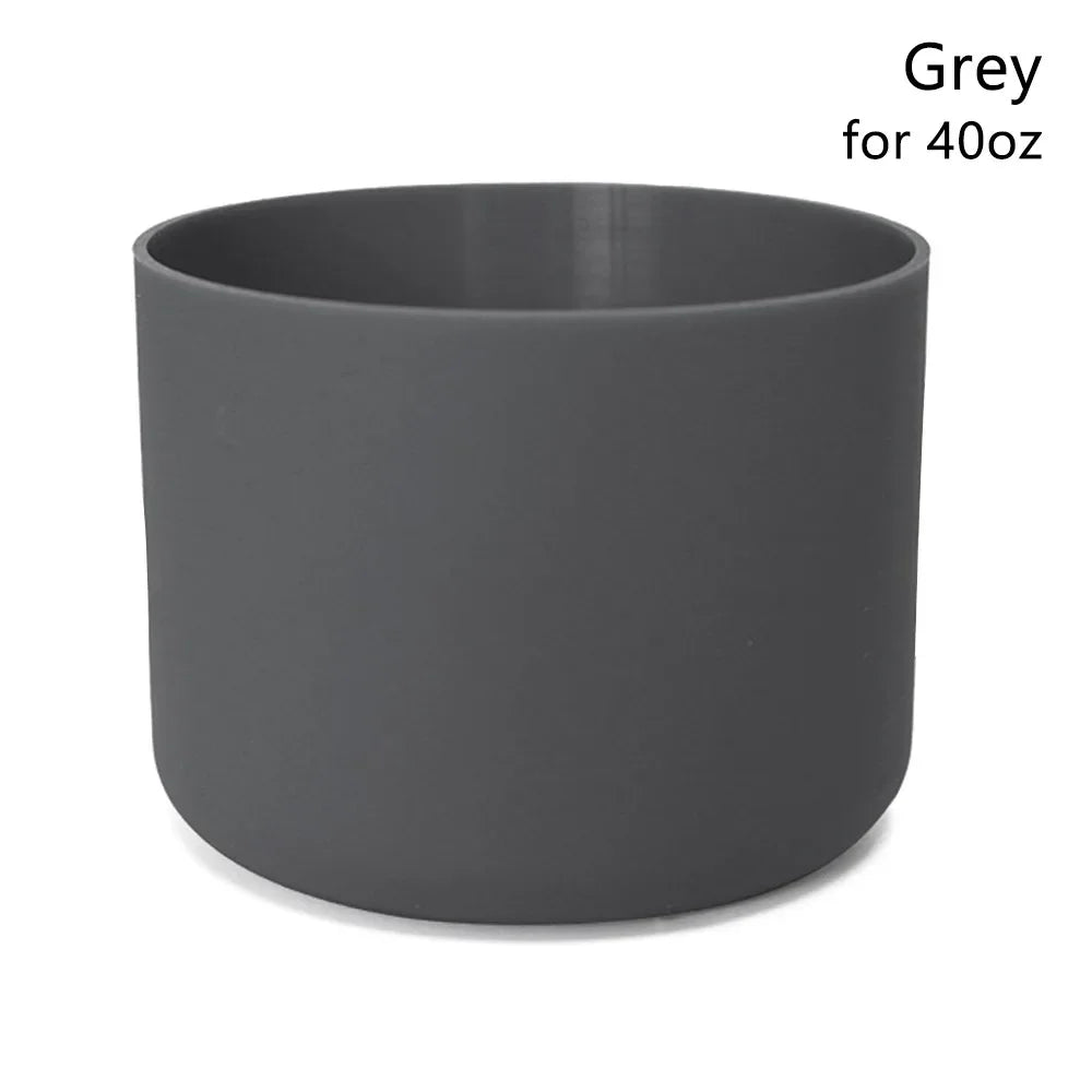 1Pcs Durable Anti-Slip Silicone Boot Colorful Protective Bottle Bottom Base Soft Cup Sleeve for Owala 24oz 32oz 40oz