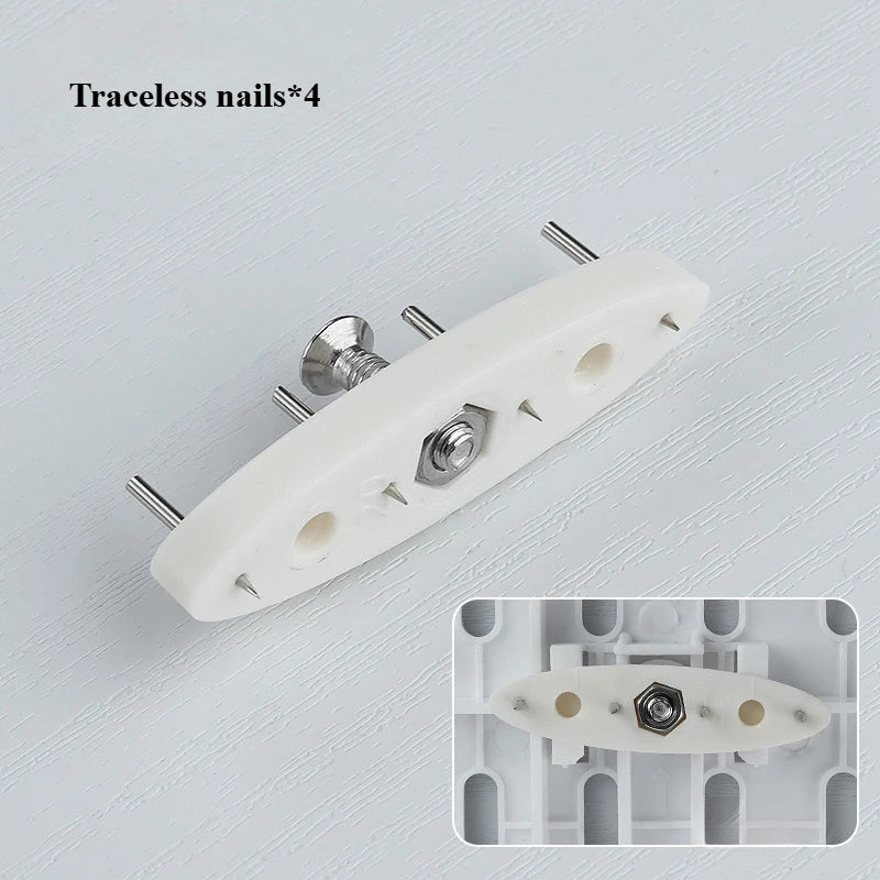 INS Style Punch-free Hole Board Wall Shelf Hooks Self-adhesive Desk Vertical Rack Accessories Hook Wall Decoration Organizer