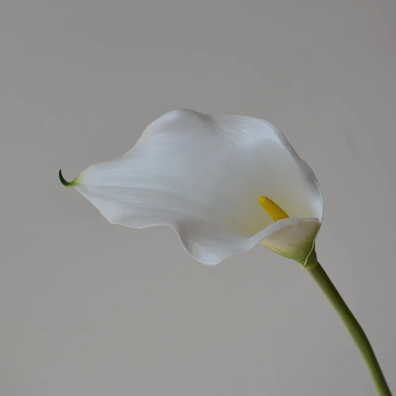5pcs Large Calla Lily Artificial Flowers Wedding Decor Bridal Bouquet  Fake Flowers Realistic Callas Home Decoration Accessories