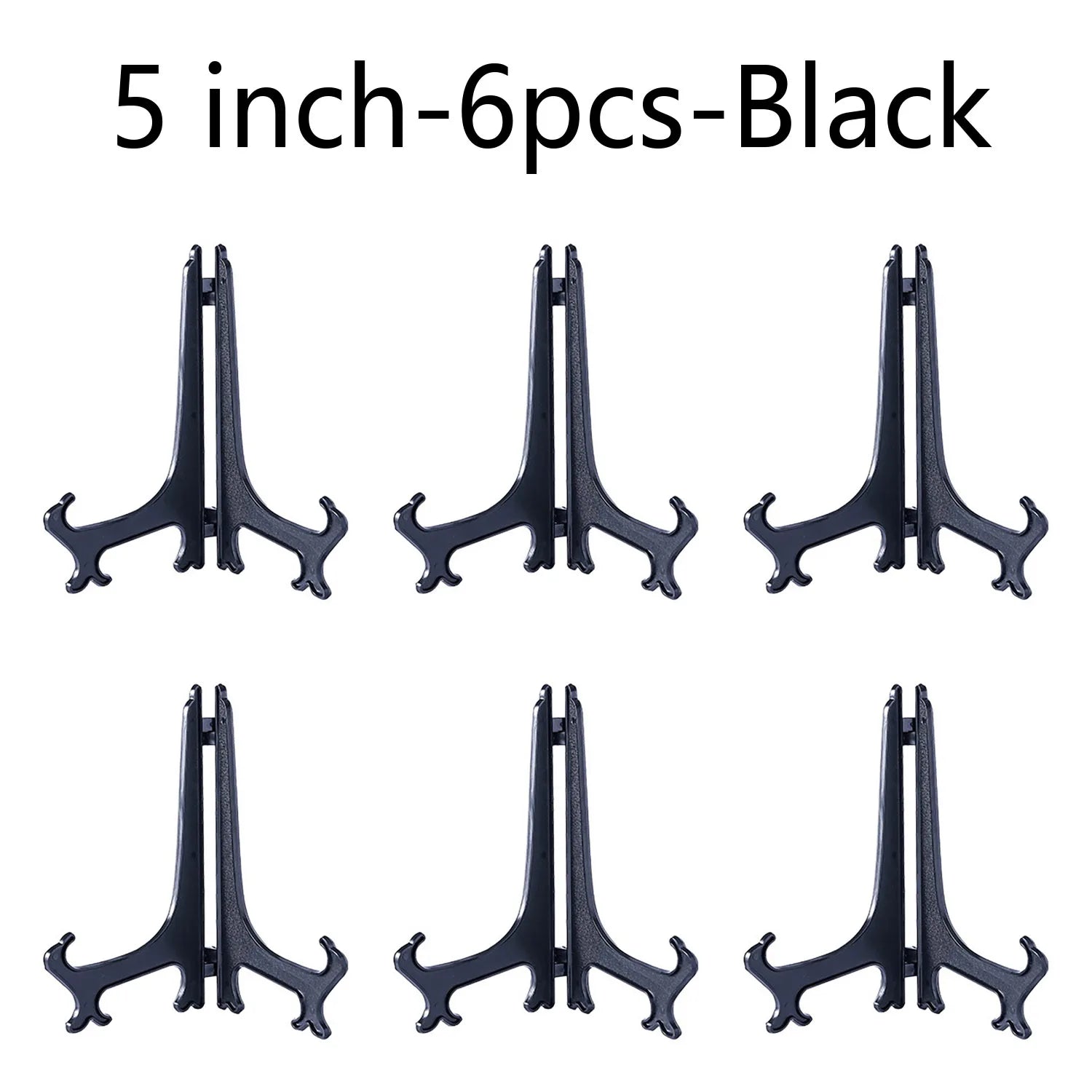 Plastic Acrylic Easels or Stand/Plate Holders to Display Pictures or Other Items at Weddings, Home Decoration, Birthdays, Tables