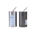 600ml Thermos Portable Stainless Steel Coffee Cup Thermos Bottle with Straw Insulation Drinkware Does Not Contain BPA