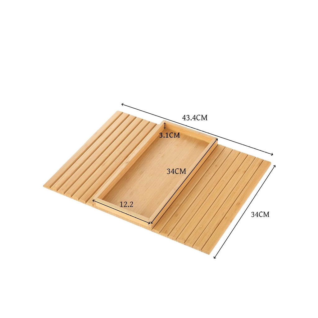 Couch Cup Holder Natural Anti-Slip Bamboo Sofa Armrest Tray Foldable Multifunctional Sofa Cup Holder for Cups Remote Control