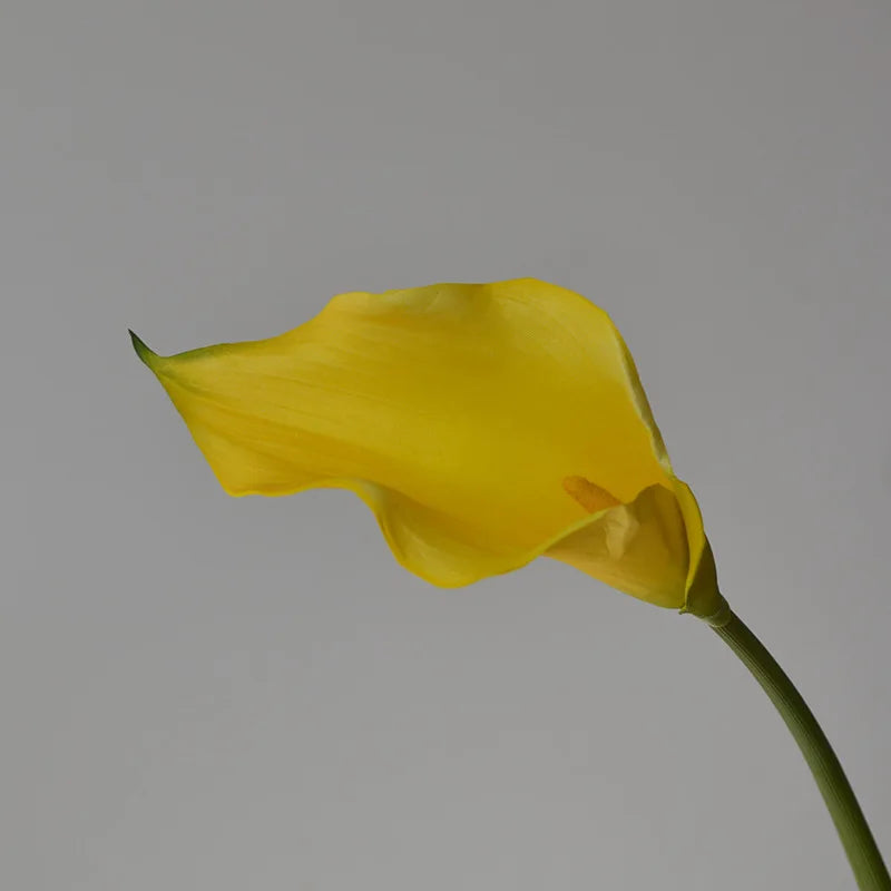 5pcs Large Calla Lily Artificial Flowers Wedding Decor Bridal Bouquet  Fake Flowers Realistic Callas Home Decoration Accessories