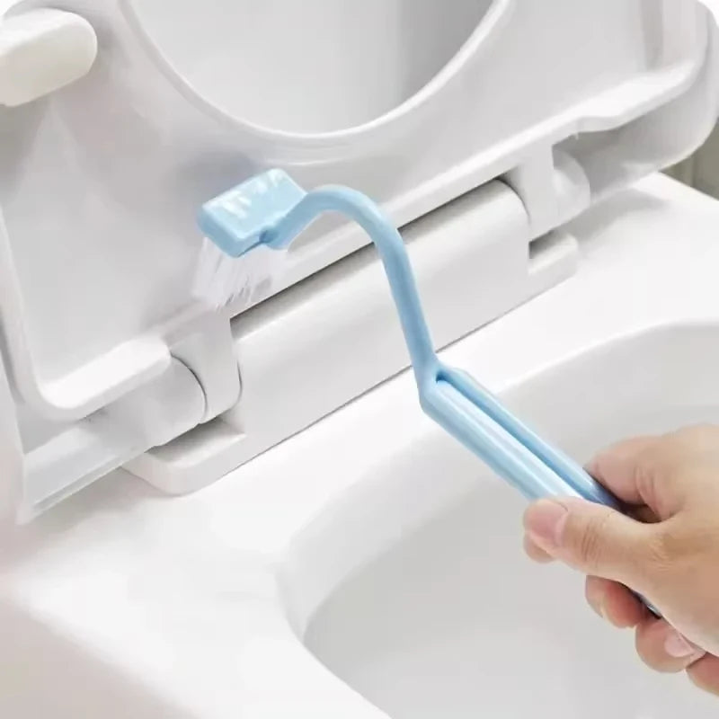 Curved Toilet Long Handle Household Toilet Brush Extended Cleaning Brush Dead Angle Curved Inner Brush Deep Cleaning Tools