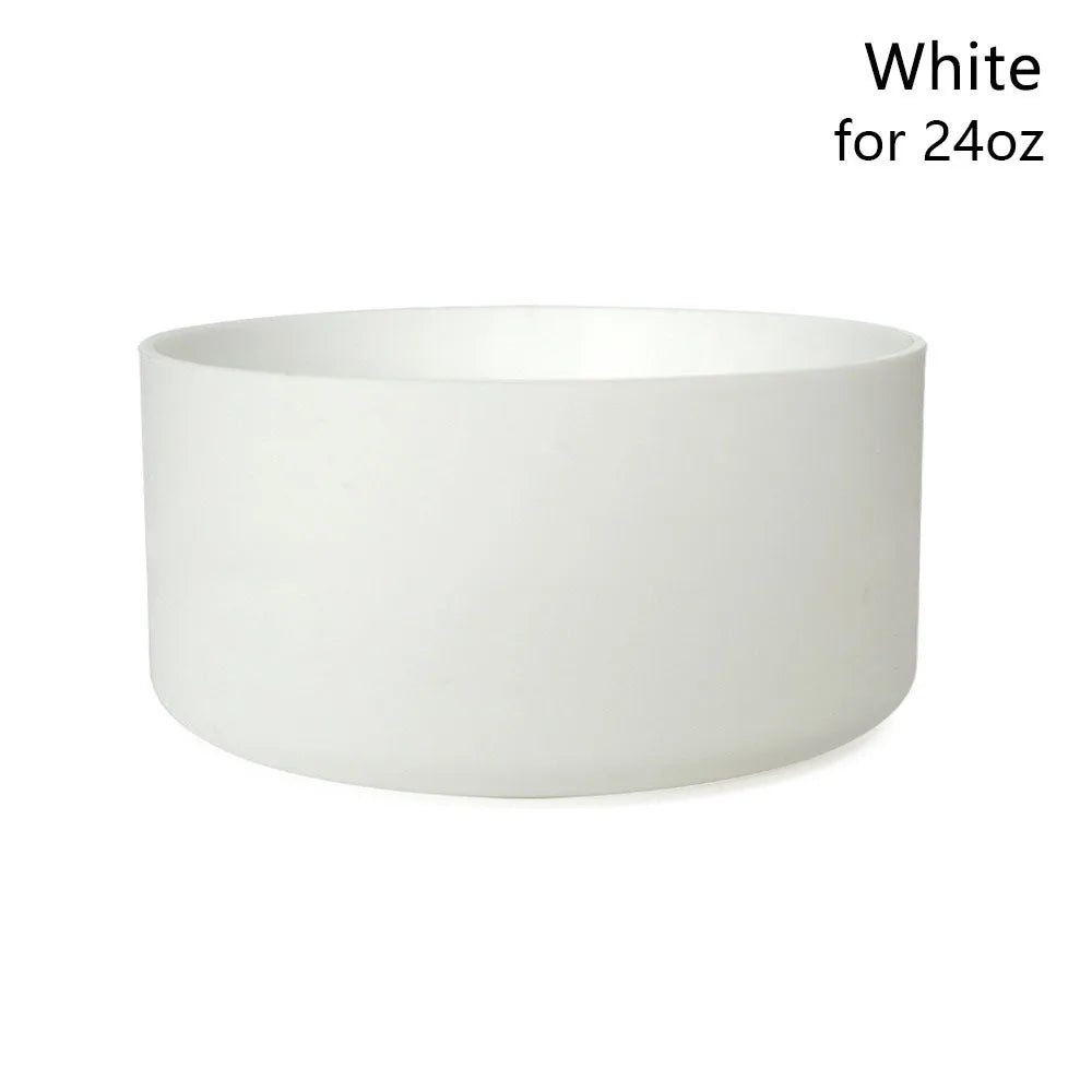 1Pcs Durable Anti-Slip Silicone Boot Colorful Protective Bottle Bottom Base Soft Cup Sleeve for Owala 24oz 32oz 40oz