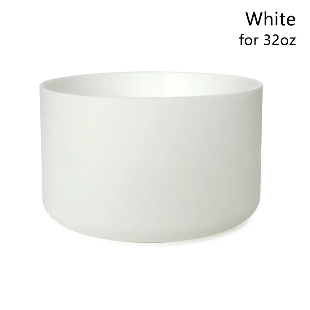1Pcs Durable Anti-Slip Silicone Boot Colorful Protective Bottle Bottom Base Soft Cup Sleeve for Owala 24oz 32oz 40oz