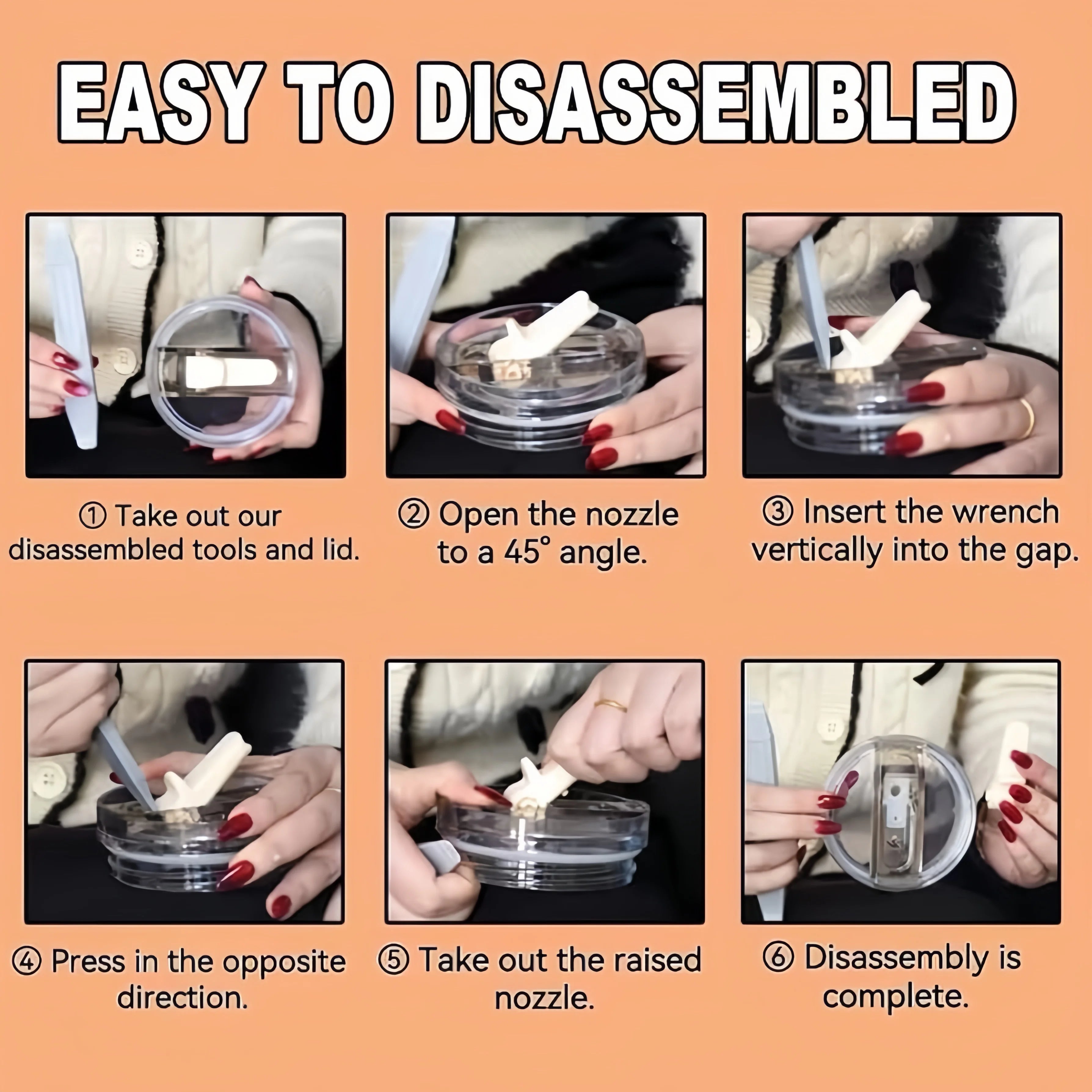 For Stanley 20oz 30oz 40oz Leak-Proof Flip Straw Lid Replacement, BPA-Free Detachable Travel Cover Accessories Easy Cleaning