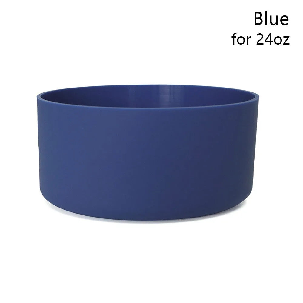 1Pcs Durable Anti-Slip Silicone Boot Colorful Protective Bottle Bottom Base Soft Cup Sleeve for Owala 24oz 32oz 40oz