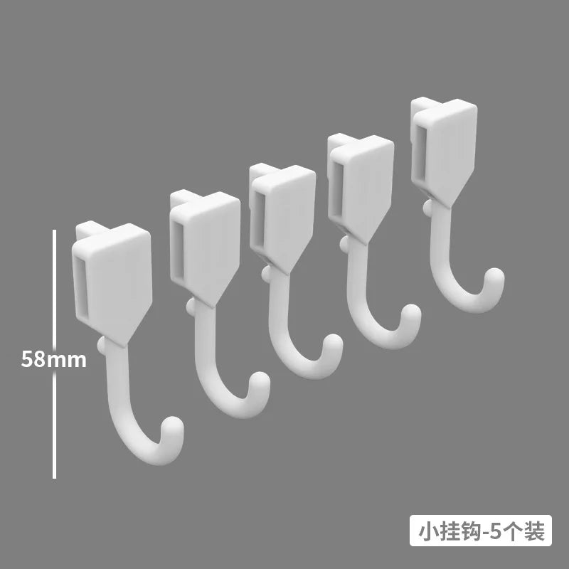 INS Style Punch-free Hole Board Wall Shelf Hooks Self-adhesive Desk Vertical Rack Accessories Hook Wall Decoration Organizer