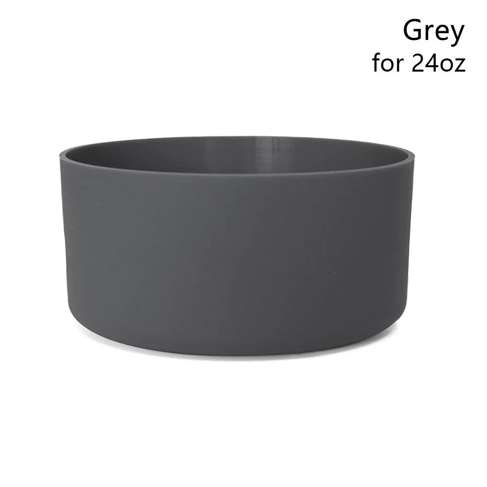 1Pcs Durable Anti-Slip Silicone Boot Colorful Protective Bottle Bottom Base Soft Cup Sleeve for Owala 24oz 32oz 40oz