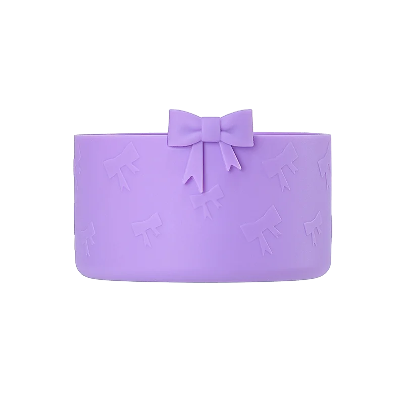 Silicone Insulated Cup Protective Sleeve For 40oz 30oz 20oz Water Bottle Silicone Boot Bottom Sleeve Cover Non-Slip Cup Sleeve