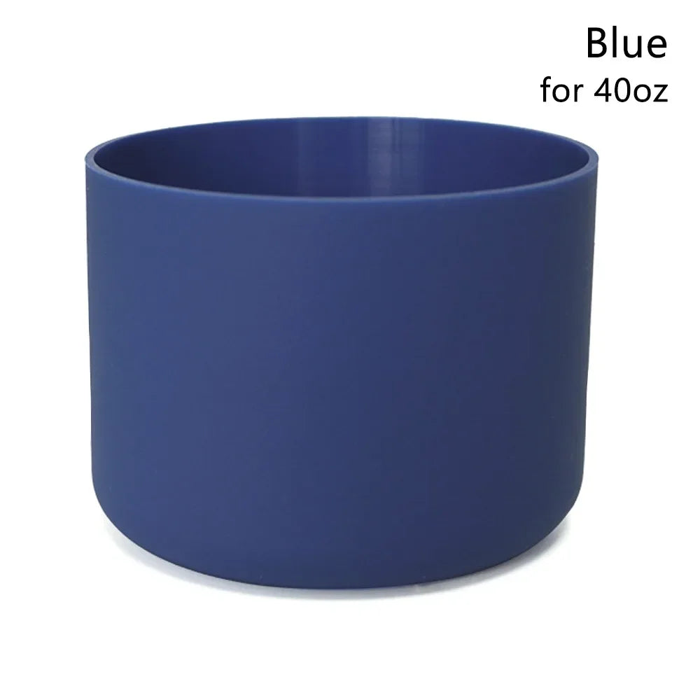 1Pcs Durable Anti-Slip Silicone Boot Colorful Protective Bottle Bottom Base Soft Cup Sleeve for Owala 24oz 32oz 40oz