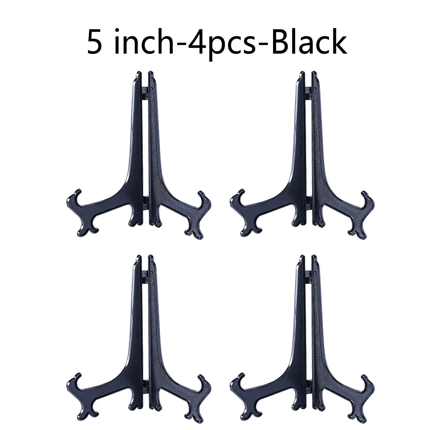 Plastic Acrylic Easels or Stand/Plate Holders to Display Pictures or Other Items at Weddings, Home Decoration, Birthdays, Tables